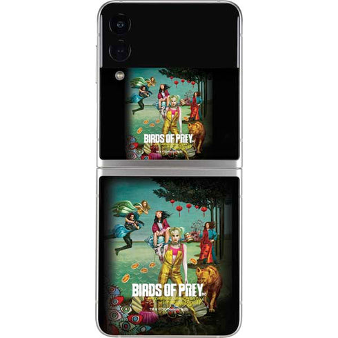 DC Comics Harley Quinn Birds of Prey Variant Movie Poster Galaxy Z Flip3 5G Skin